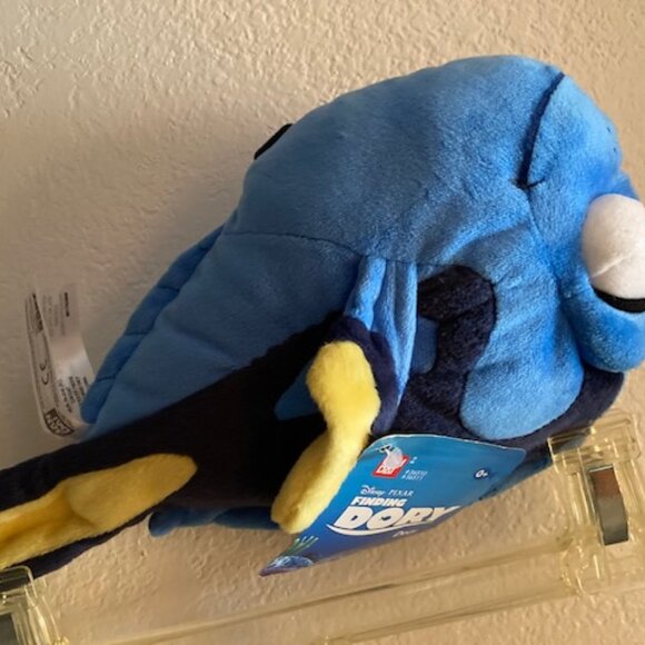 DISNEY "PIXAR" FINDING DORY DISNEY PARKS STUFFED ANIMAL BLUE PLUSH SOFT NOS NWT - Picture 8 of 8